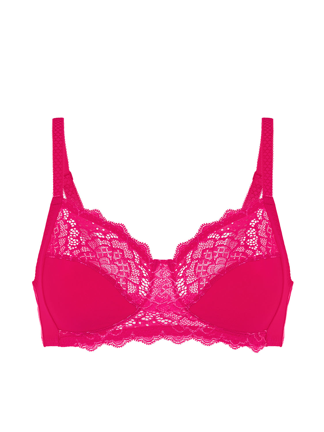 Structured wireless bra - Teaberry Pink