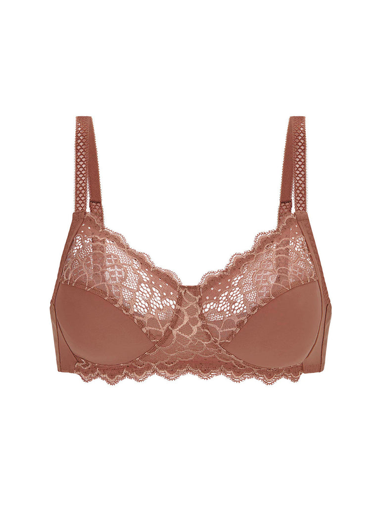 Caresse Wireless Triangle - Coco Brown