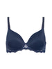 Spacer plunge bra - Ink Blue