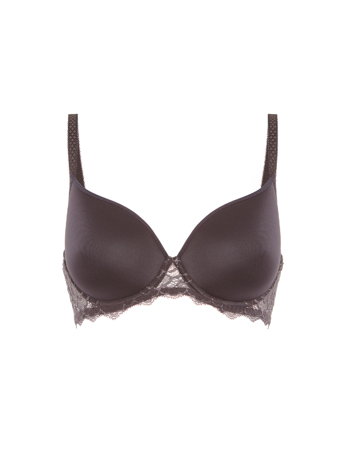 Spacer plunge bra - Graphite Grey