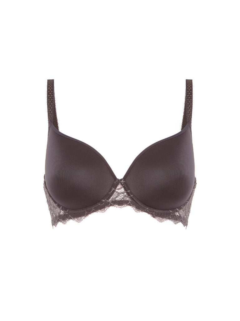 Spacer plunge bra - Graphite Grey