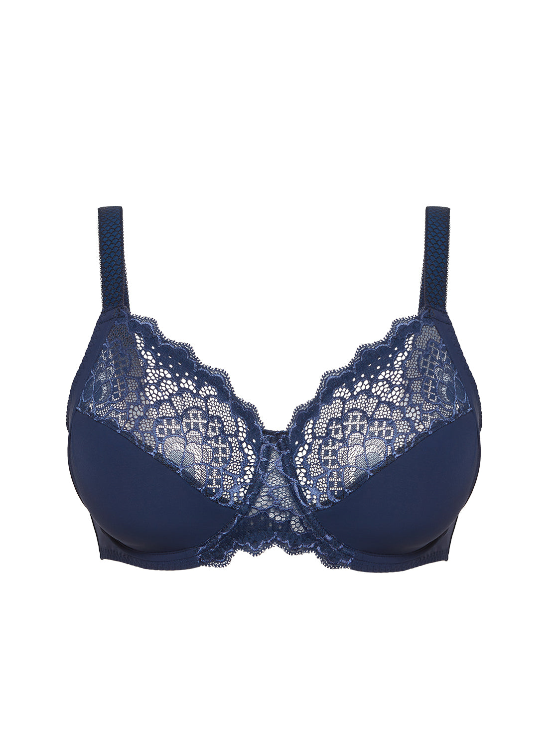 Full cup support bra - Ink Blue