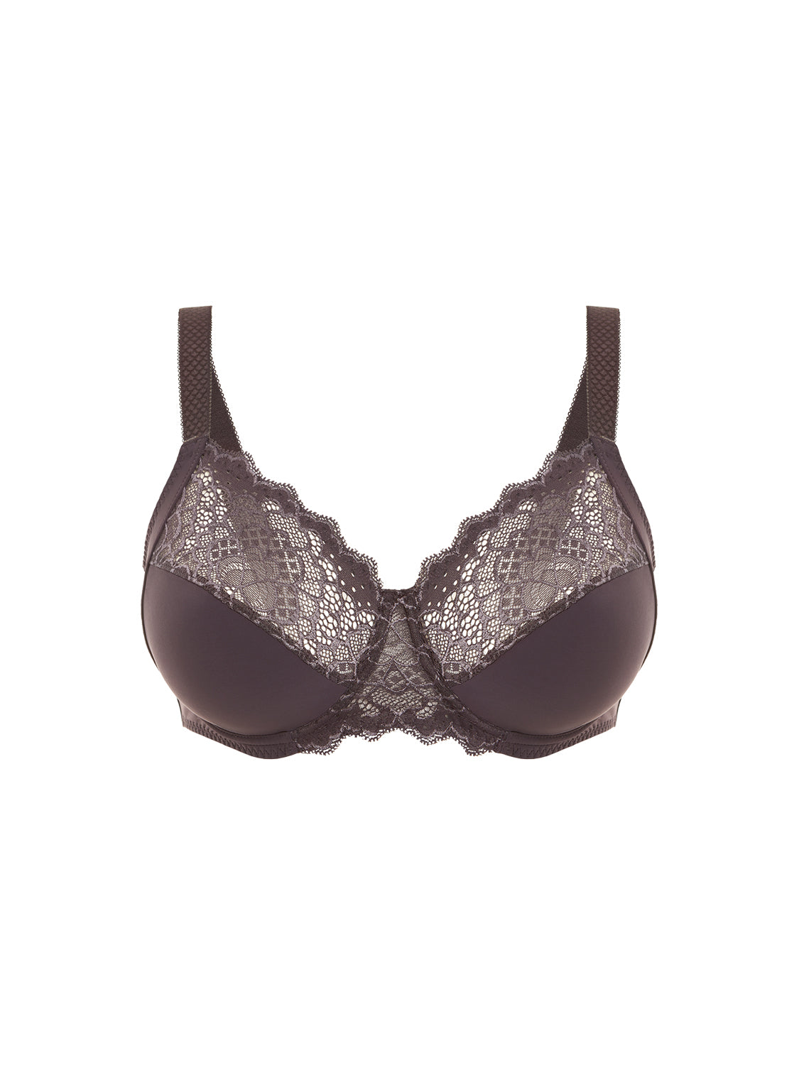 Full cup support bra - Graphite Grey