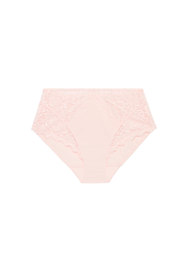 High-waist brief - Blush