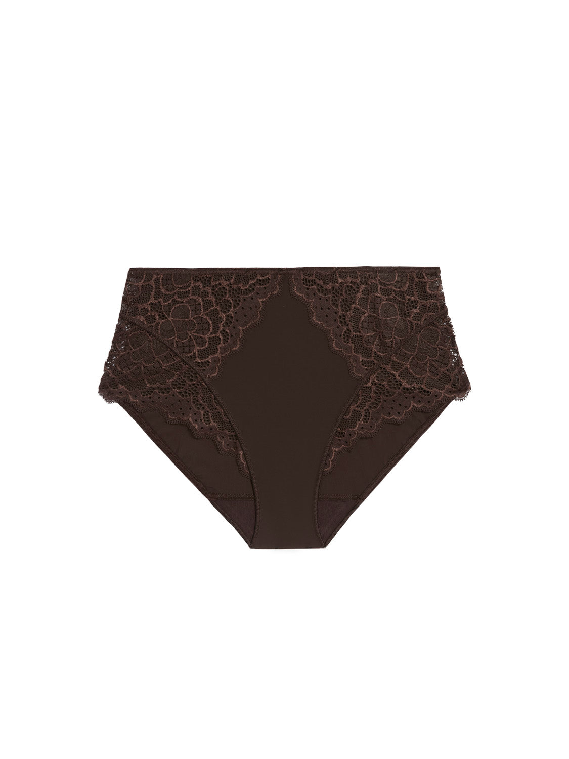 High-waist brief - Cocoa