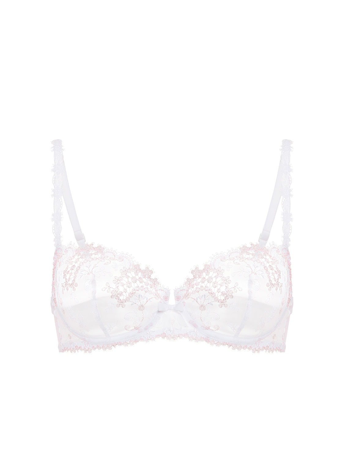 Half cup bra - Cristal White
