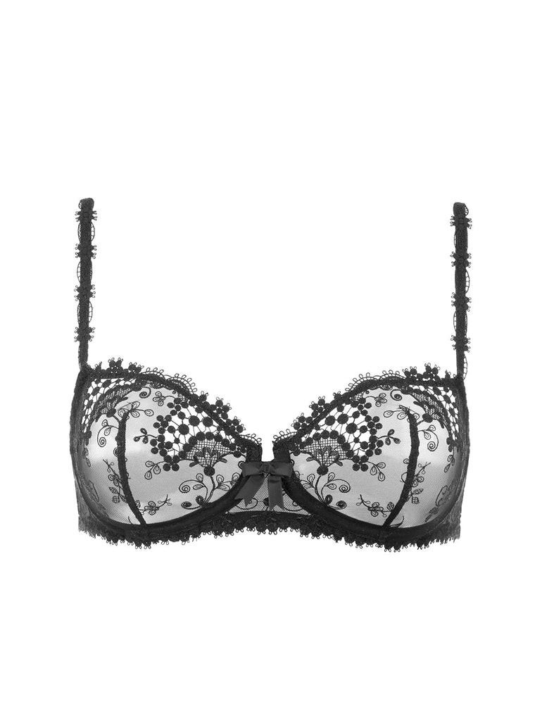 Wish Sheer Demi - Black