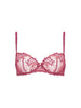 Half cup bra - Rose sandalwood