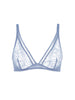 Structured wireless bra - Chambray Blue