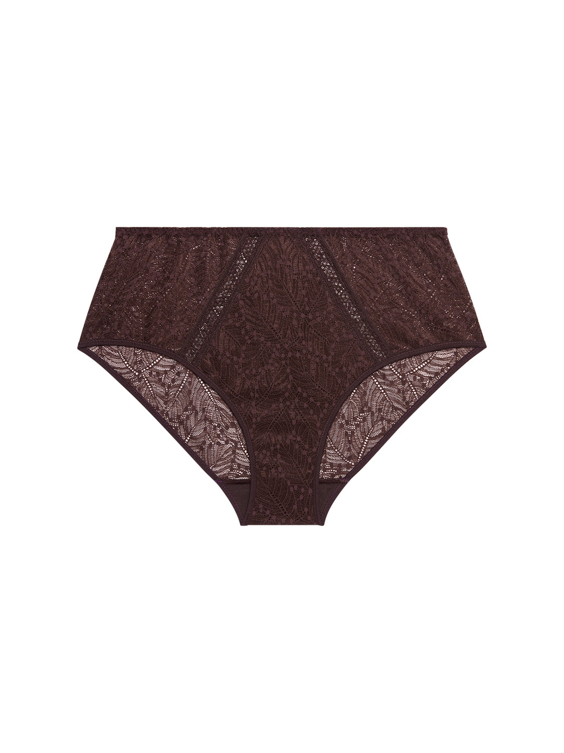 High-waist brief - Dark Brown