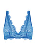 Soft cup triangle bra - Myosotis Blue