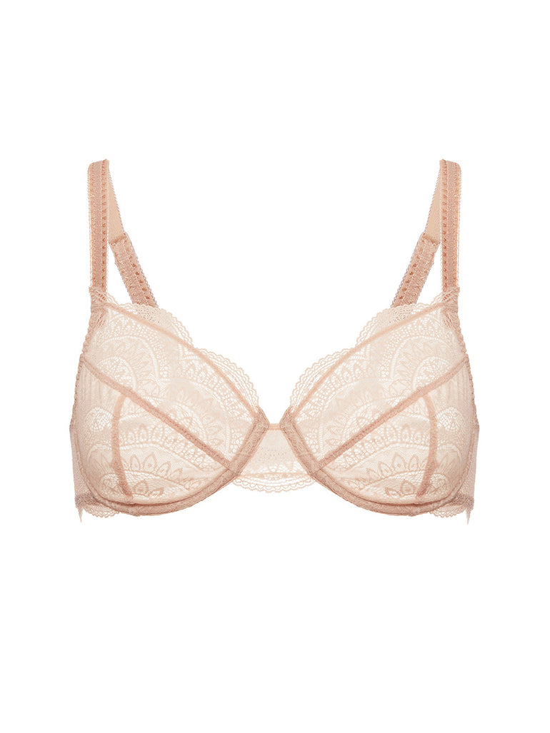 Full cup bra - Peau rosée
