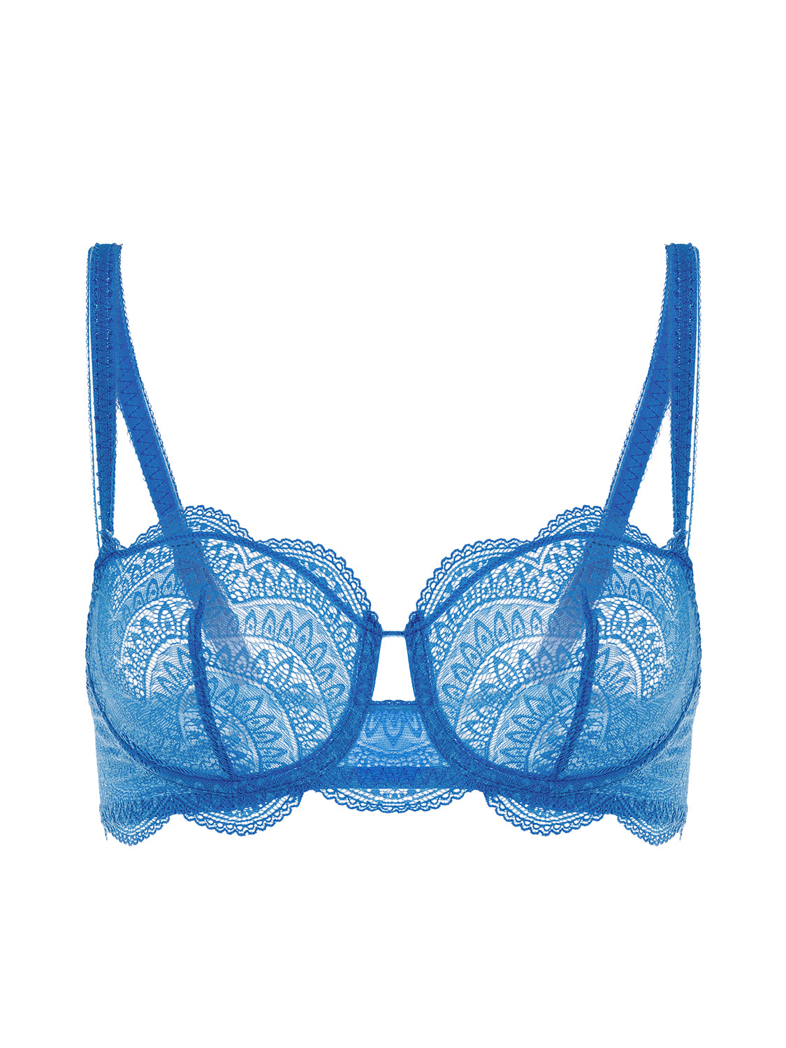 Half cup bra - Myosotis Blue
