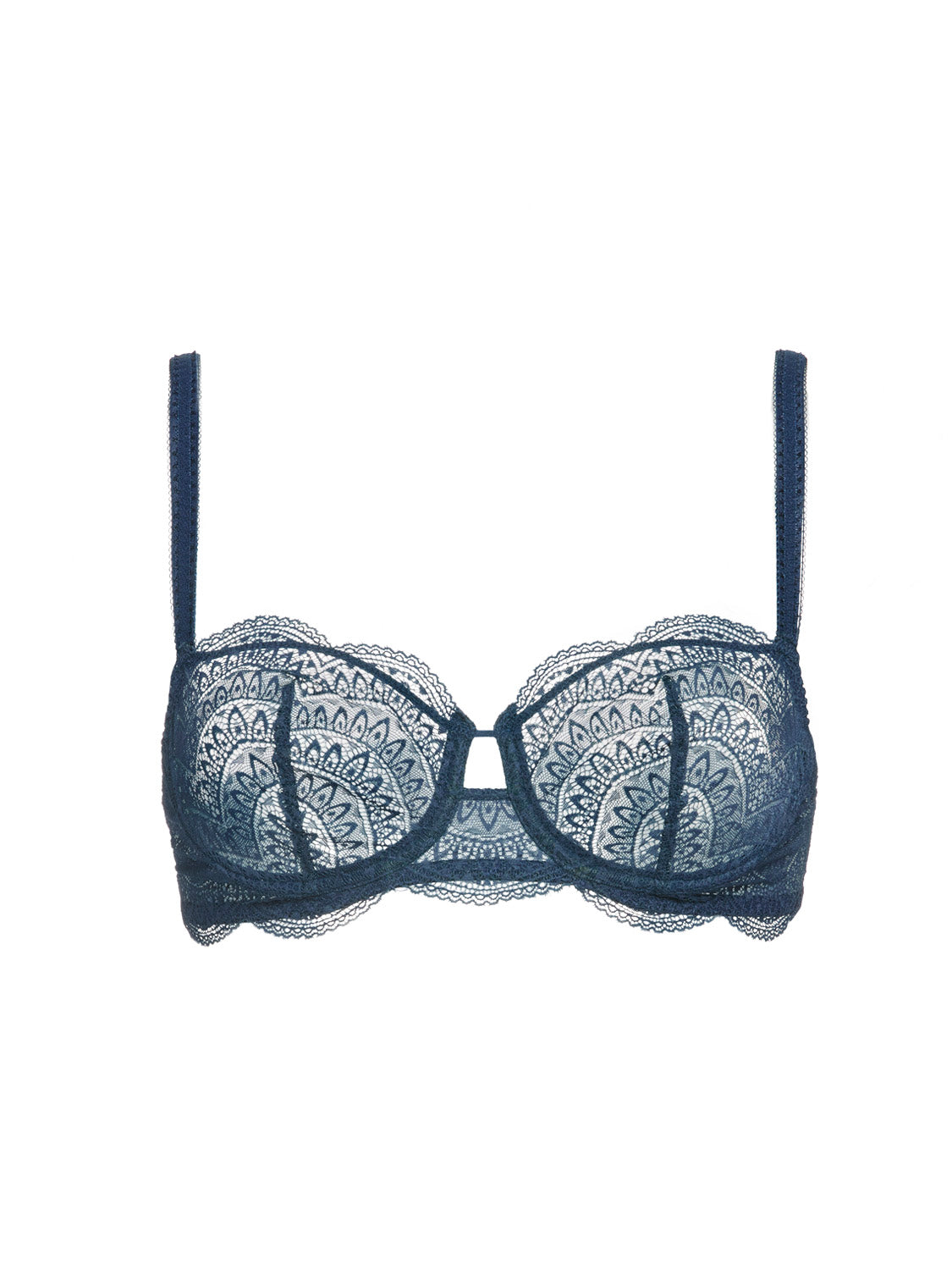 Half cup bra - Prestige Blue