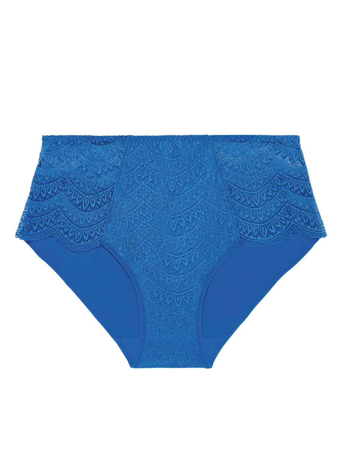 High-waist brief - Myosotis Blue