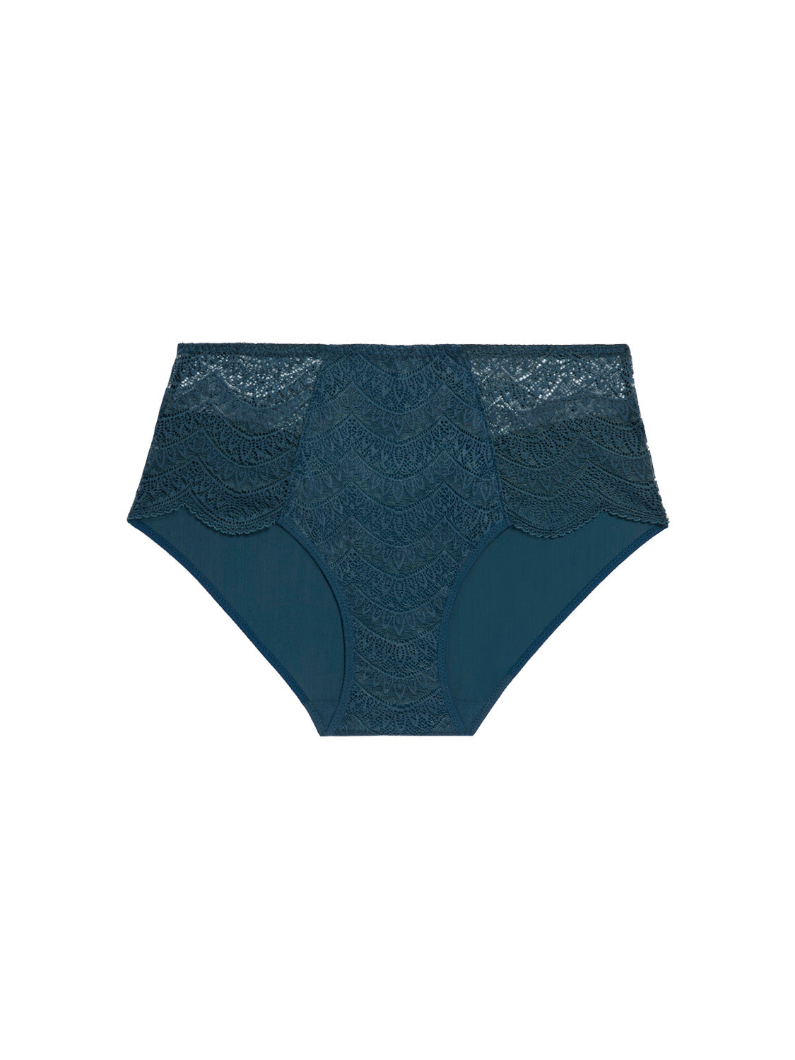 High-waist brief - Prestige Blue