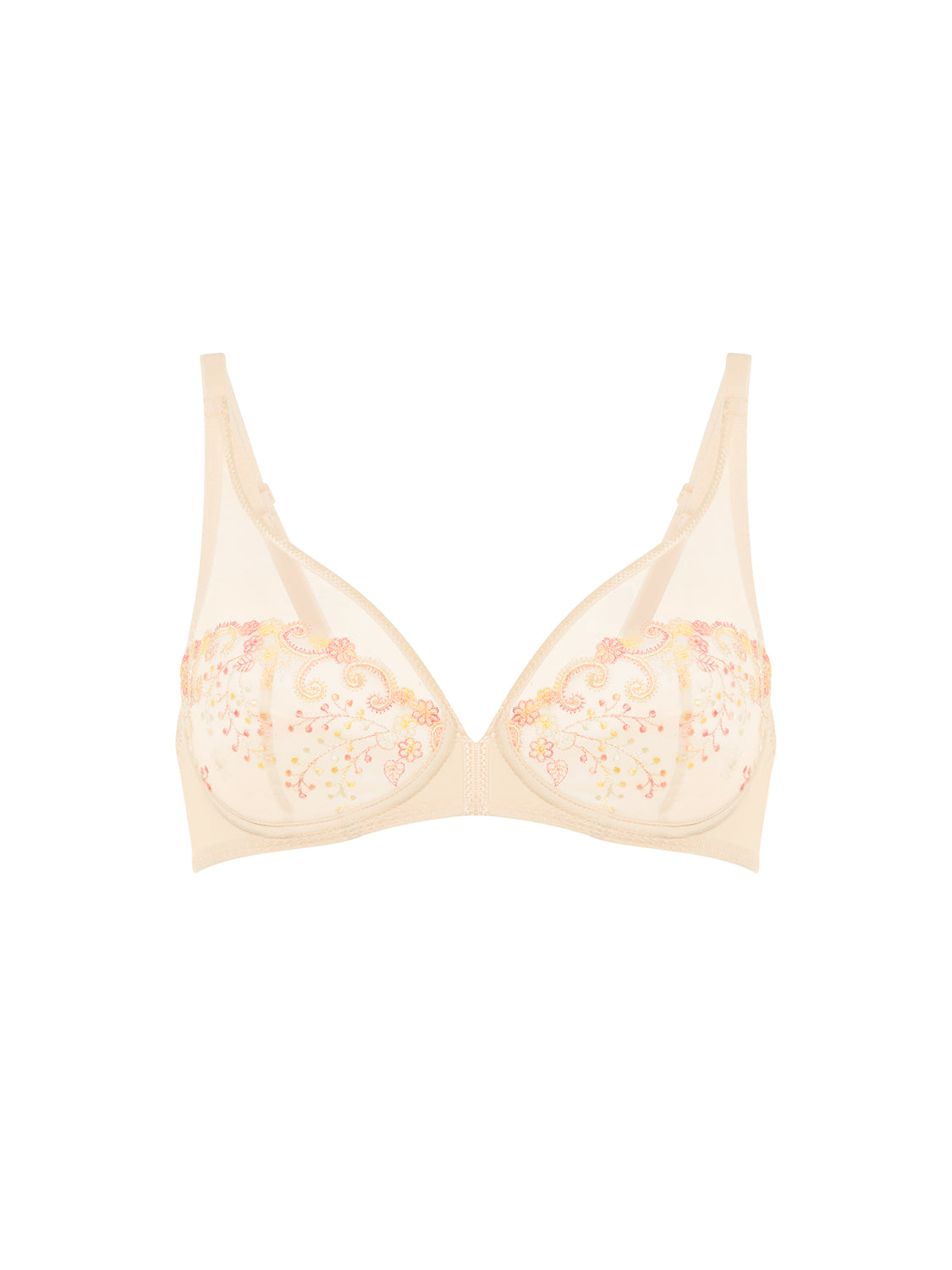 Plunging underwired bra - Pampa