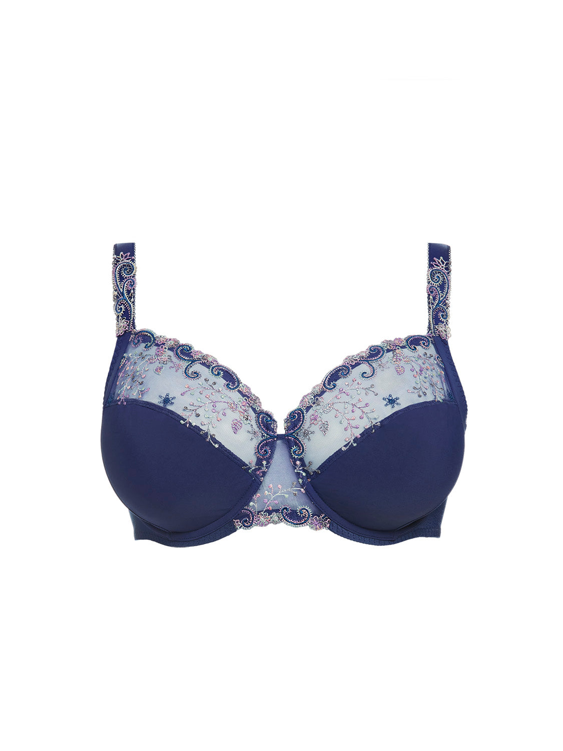 Full cup support bra - Rainbow Blue
