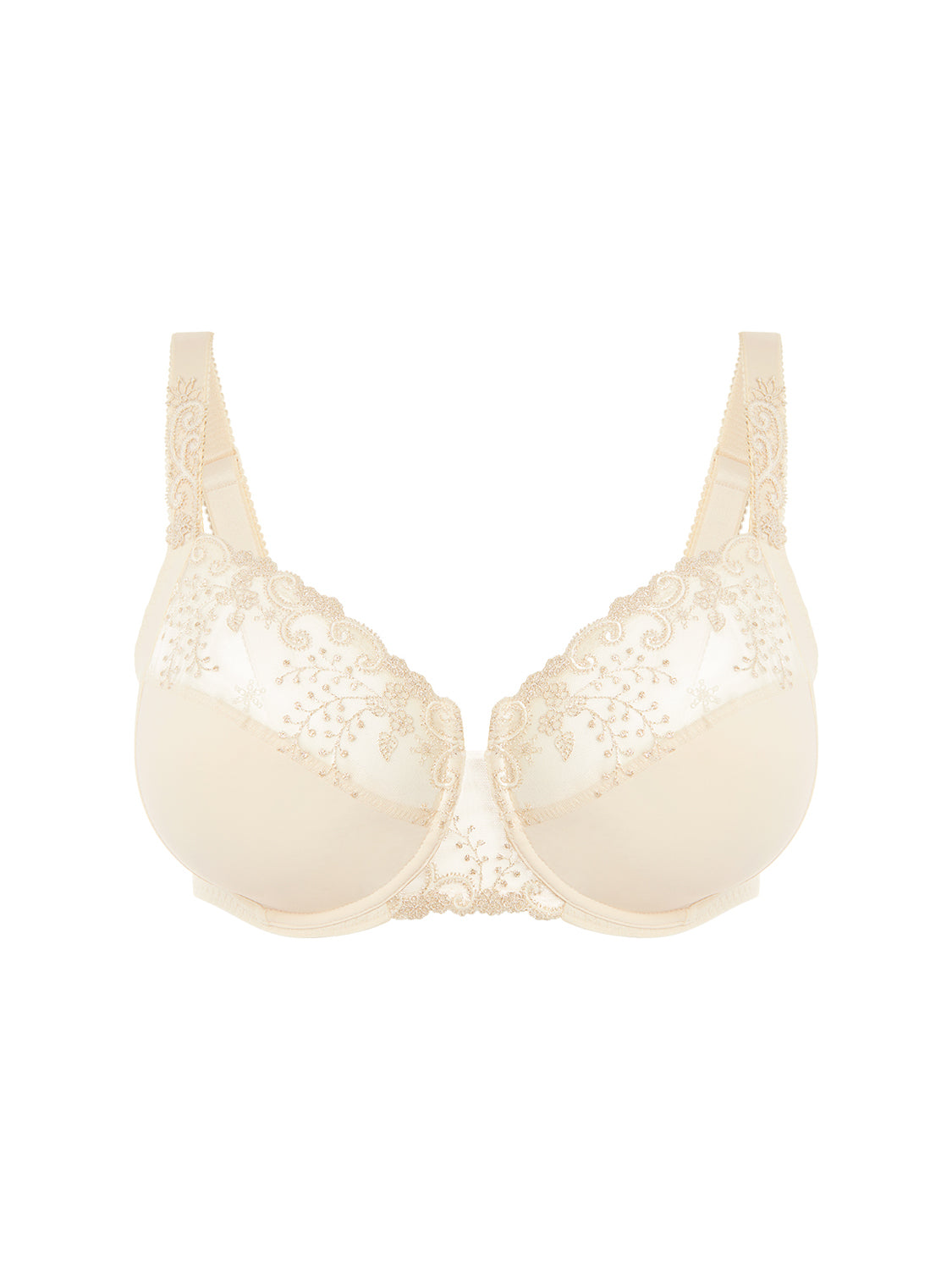 Full cup support bra - Topaz Beige