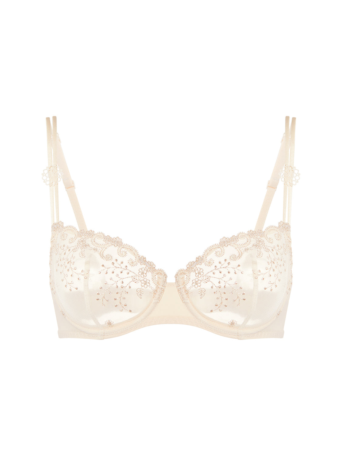 Half cup bra - Topaz Beige
