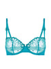 Half cup bra - Atoll Blue