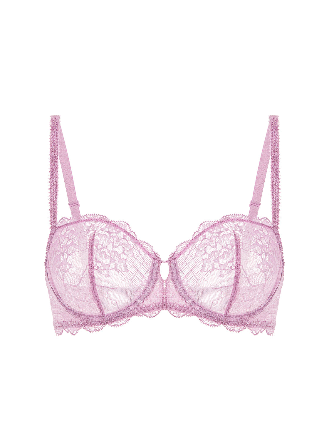 Half cup bra - Glamourous Mauve
