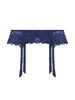 Reve Suspender Belt - Cosmic Blue