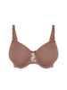 Moulded rigid underwired bra - Amaretto
