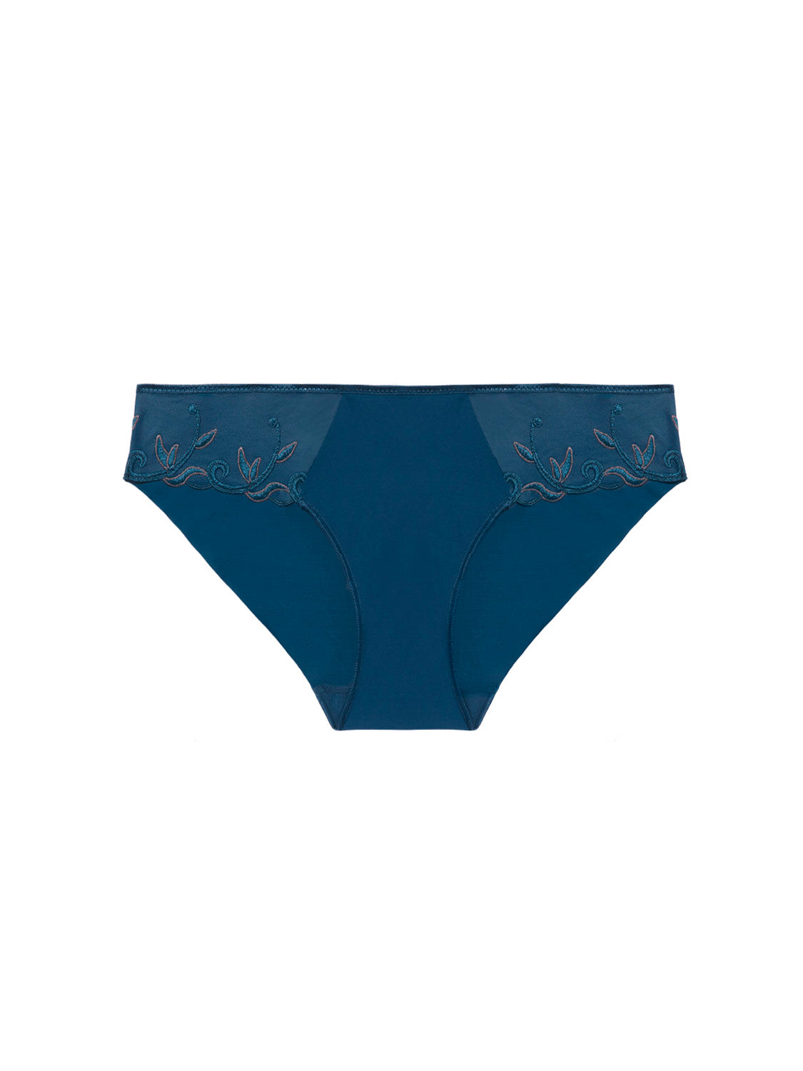 Cotton Bikini brief - Petrol blue