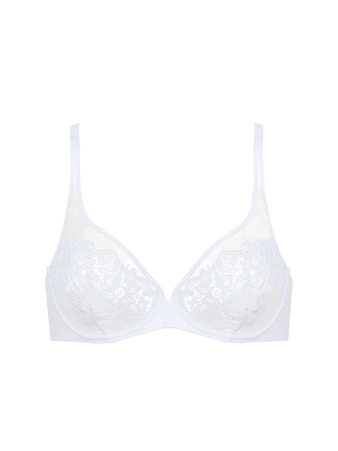 Saga Full Coverage Plunge - White