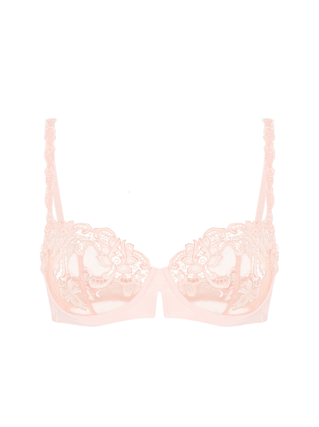 Half cup bra - Pink Nude