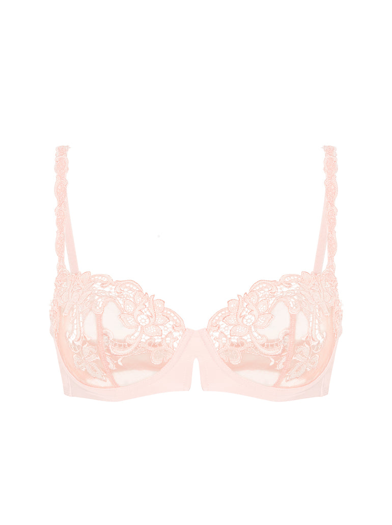 Half cup bra - Pink Nude