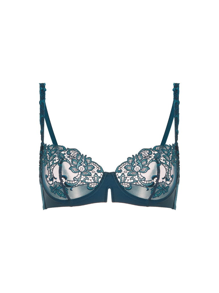 Half cup bra - Prestige Blue