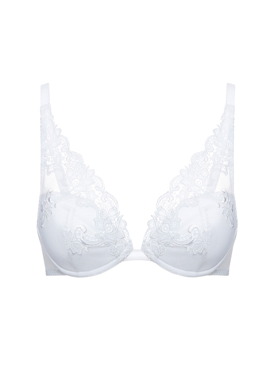 Saga Triangle Contour - White