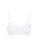 White Soft cup triangle bra - Limited Edition « CLUB TOUCH, CARE & LOVE »