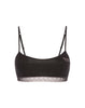 Black Soft cup triangle bra - Limited Edition « CLUB TOUCH, CARE & LOVE »
