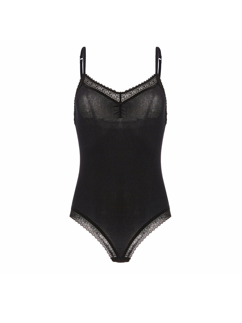 Eugenie Bodysuit - Black