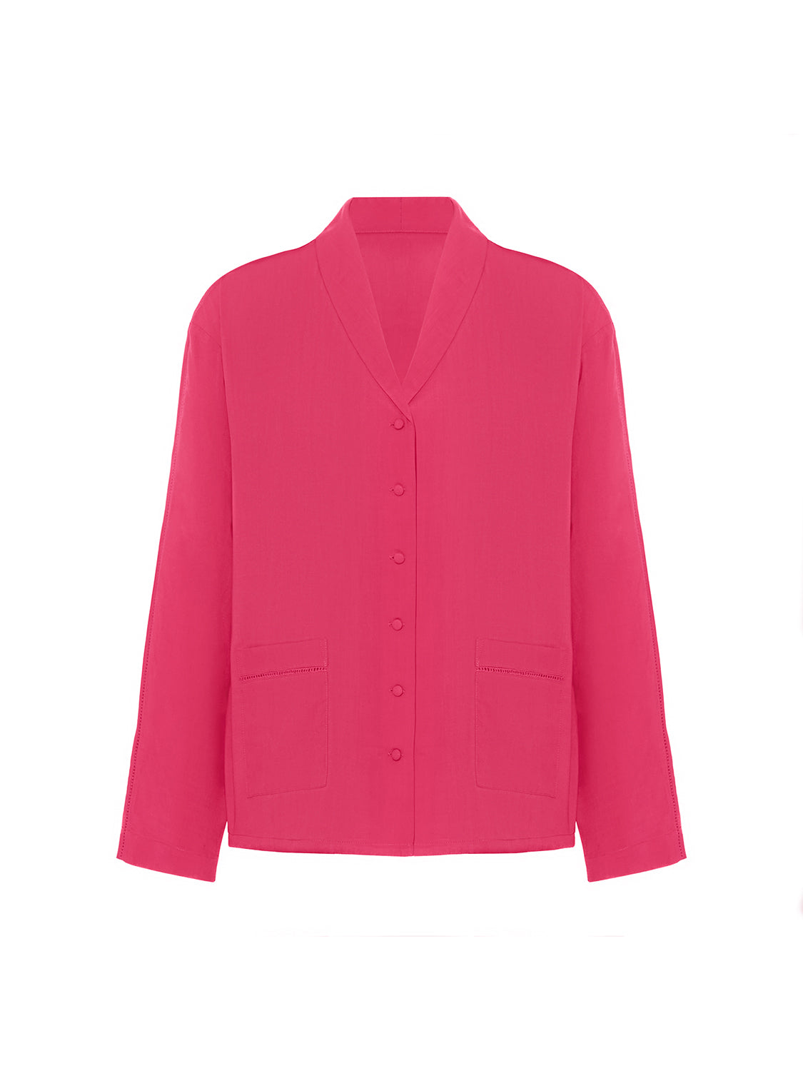 Songe Long Sleeve Top - Pitaya Pink