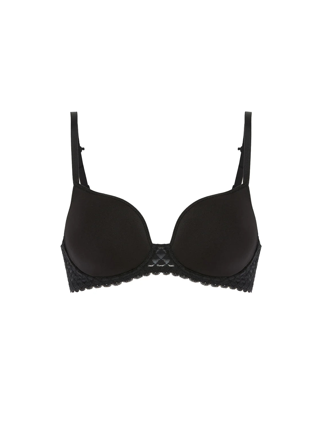 Spacer plunge bra - Black