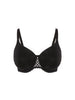 Moulded rigid underwired bra - Black
