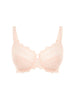 Full cup support bra - Petal Powder