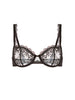 Half cup bra - Black