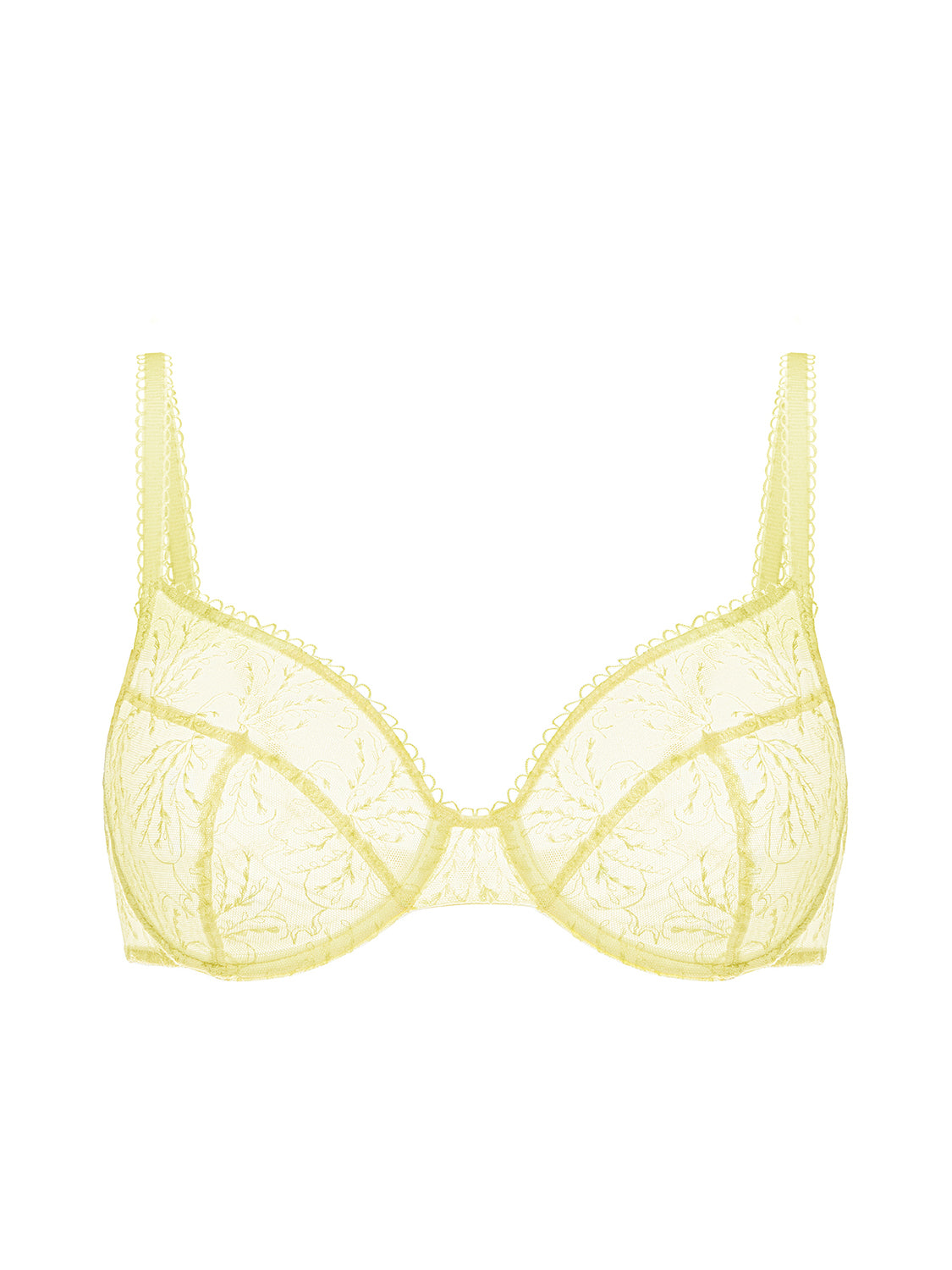 Full cup bra - Yuzu Yellow