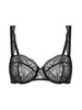 Exotica Sheer Demi - Black