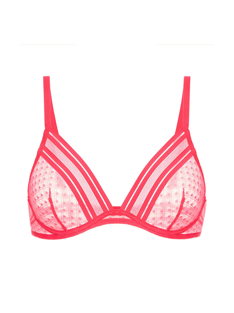 Iris Underwire Plunge - Papaya