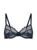 Moulded underwired bra - Black