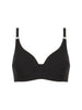 Plunging underwired bra - Black