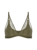 Olympe Triangle Bralette - Adventure Green