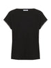 Short Sleeve Top - Black