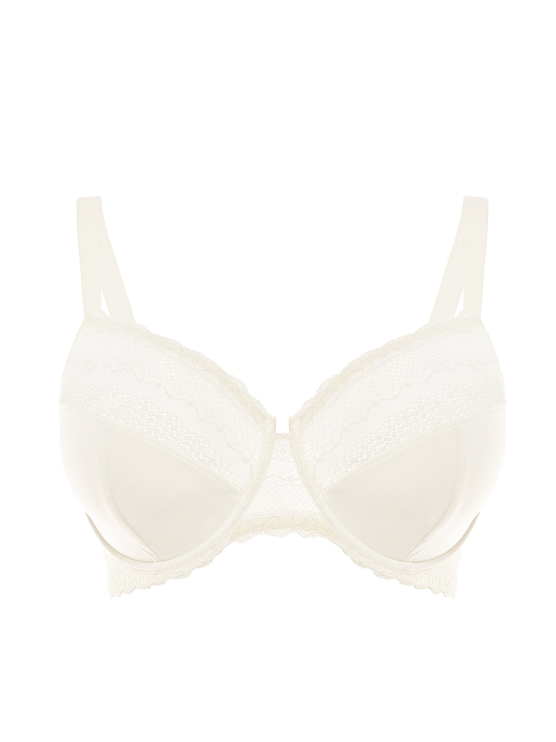 Full cup support bra - Natural